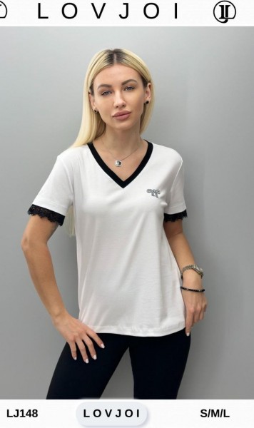 Женская Футболка Lov Joi