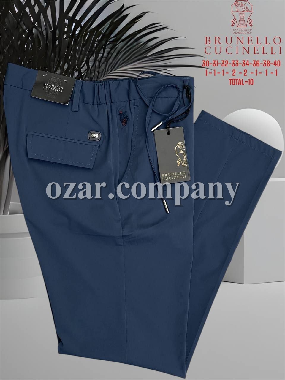 Мужские Брюки Brunello Cucinelli 