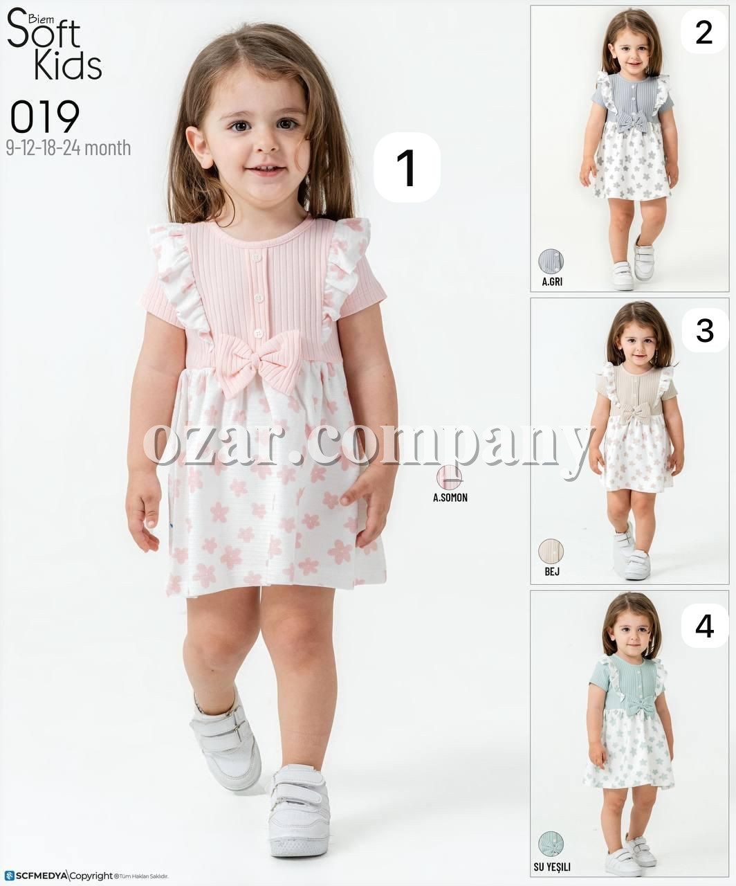 Платье Для Девочки Smile Kids (9-12-18-24мес.) 
