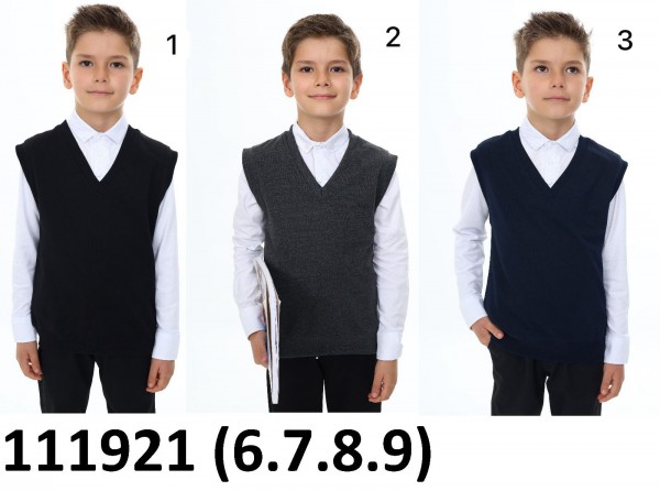 Школьная Жилетка Обманка Для Мальчика Fagis (6-7-8-9лет) 
