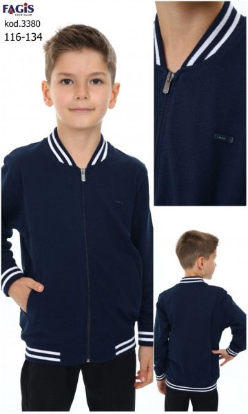 Школьный Бомбер Для Мальчика Fagis (6-7-8-9лет) 