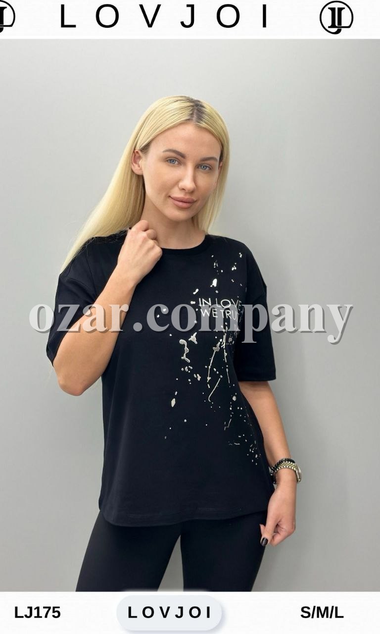 Женская Футболка Lov Joi