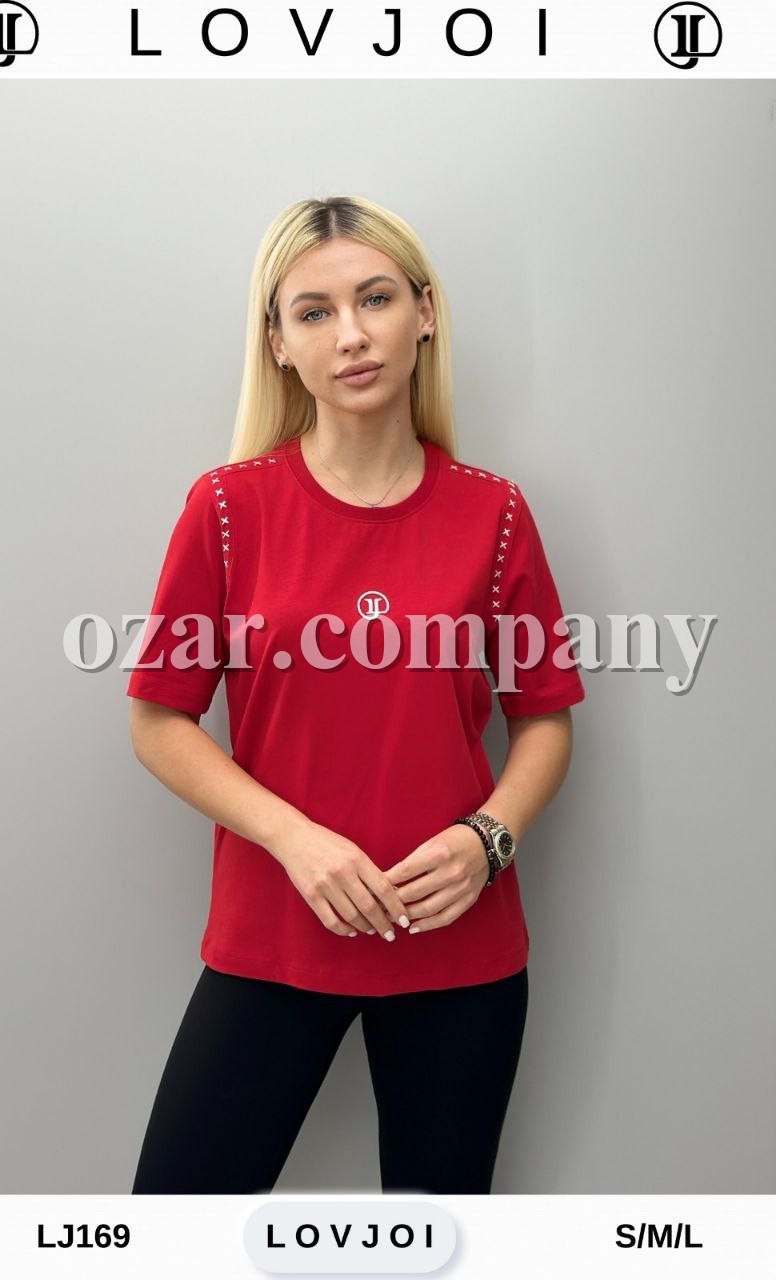Женская Футболка Lov Joi