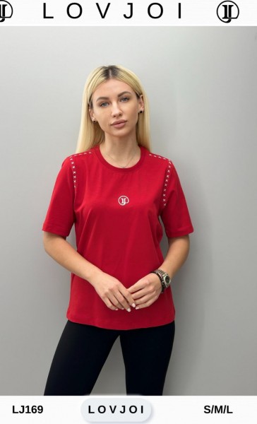 Женская Футболка Lov Joi
