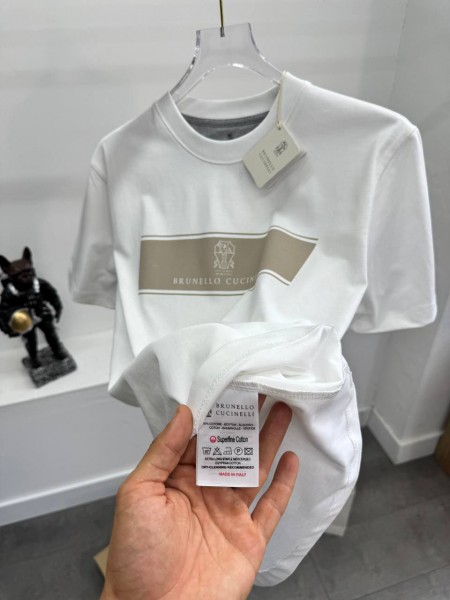 Мужская Футболка Brunello Cucinelli