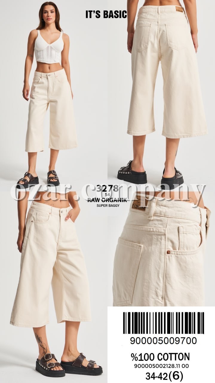 Женские Джинсовые Капри ITS Basic 