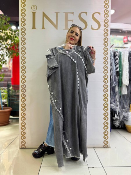 Женское Джинсовое Платье Iness (Большие размеры)