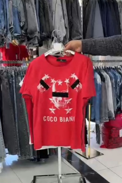 Женская Футболка Coco Bianca
