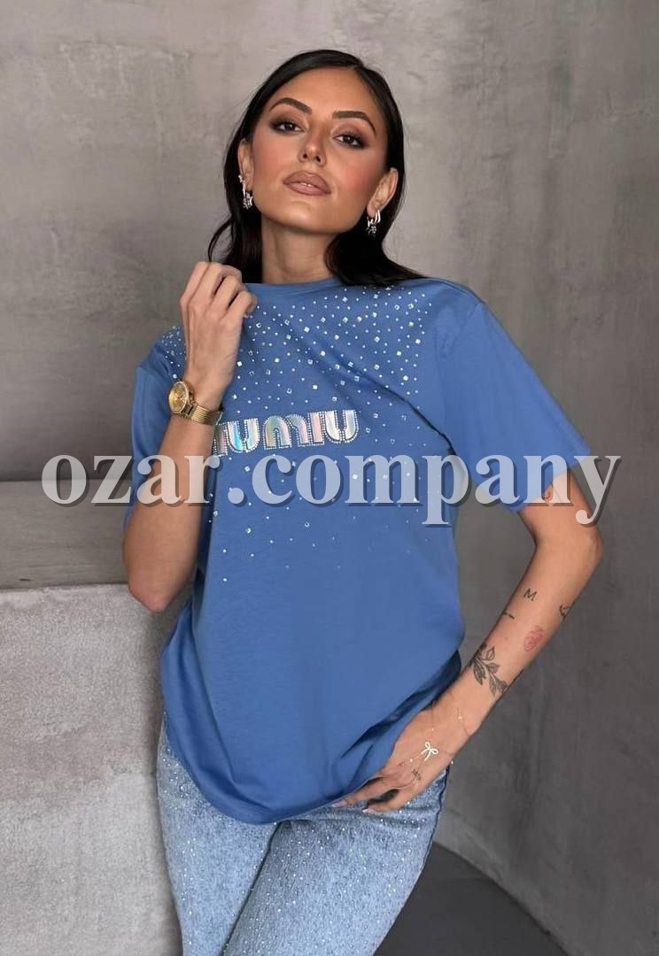 Женская Футболка Miu Miu