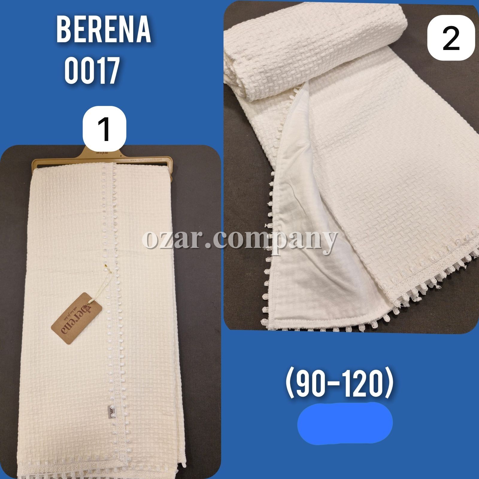 Покрывало Для Новорождённых Berena (90*120см)