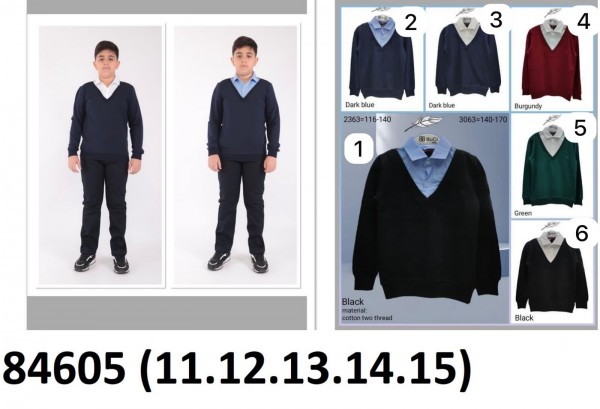 Школьный Джемпер Обманка Для Мальчика Buci Buci (11-12-13-14-15лет)