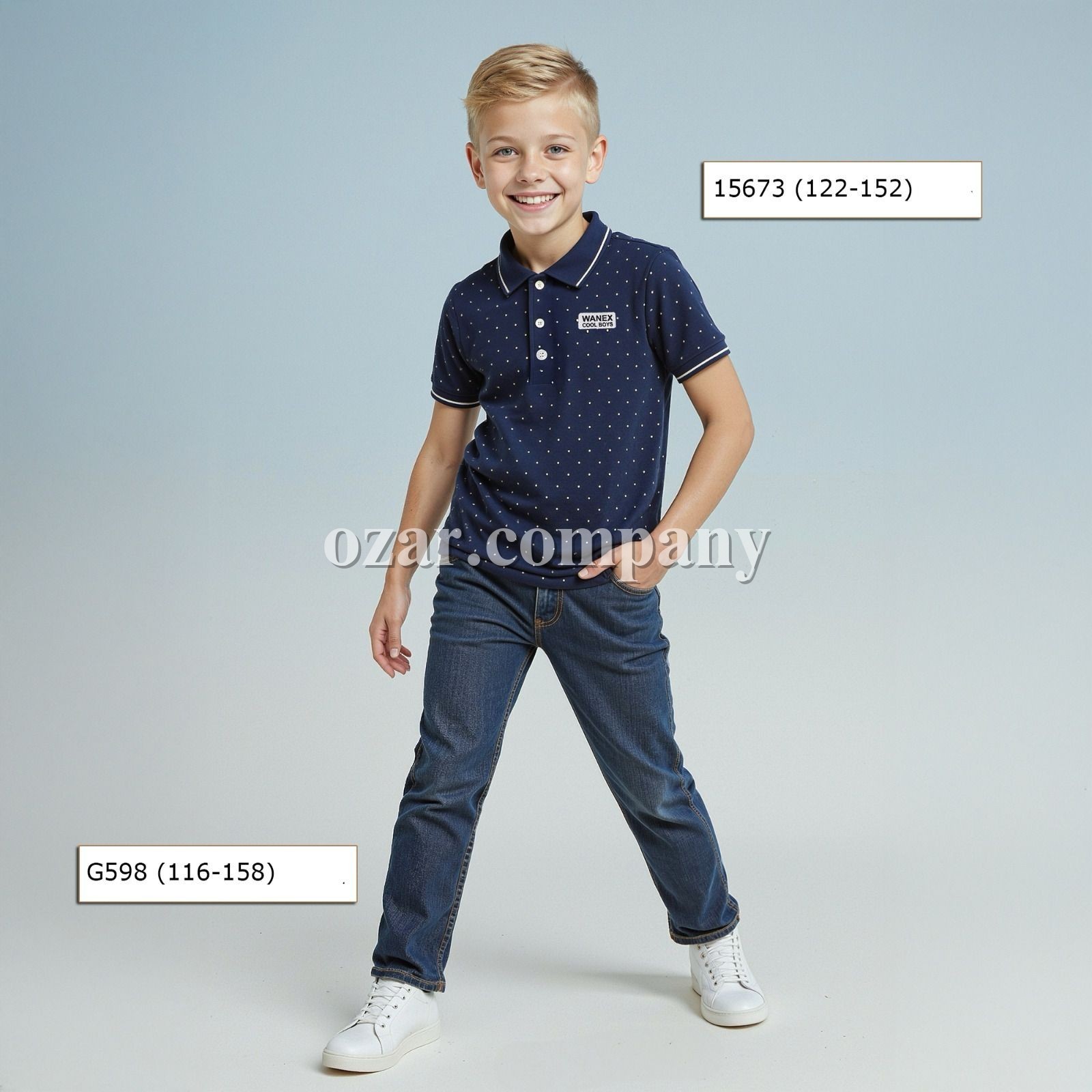 Футболка Для Мальчика Wanex (7-8-9-10-11-12лет) 