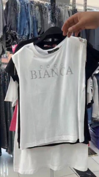 Женская Футболка Coco Bianca