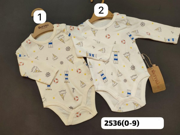 Бодик Для Мальчика Berena (0-3-6-9мес.)