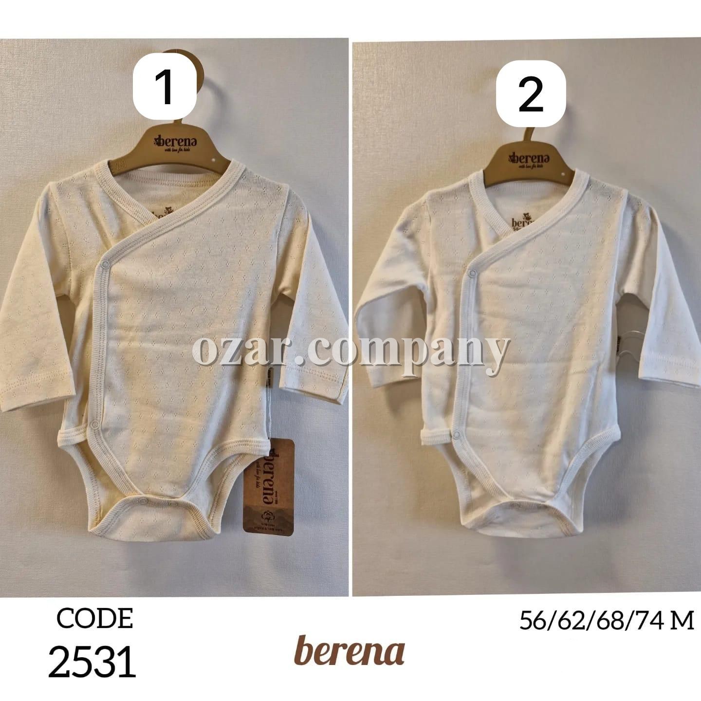 Бодик Для Новорождённых Berena (0-3-6-9мес.)