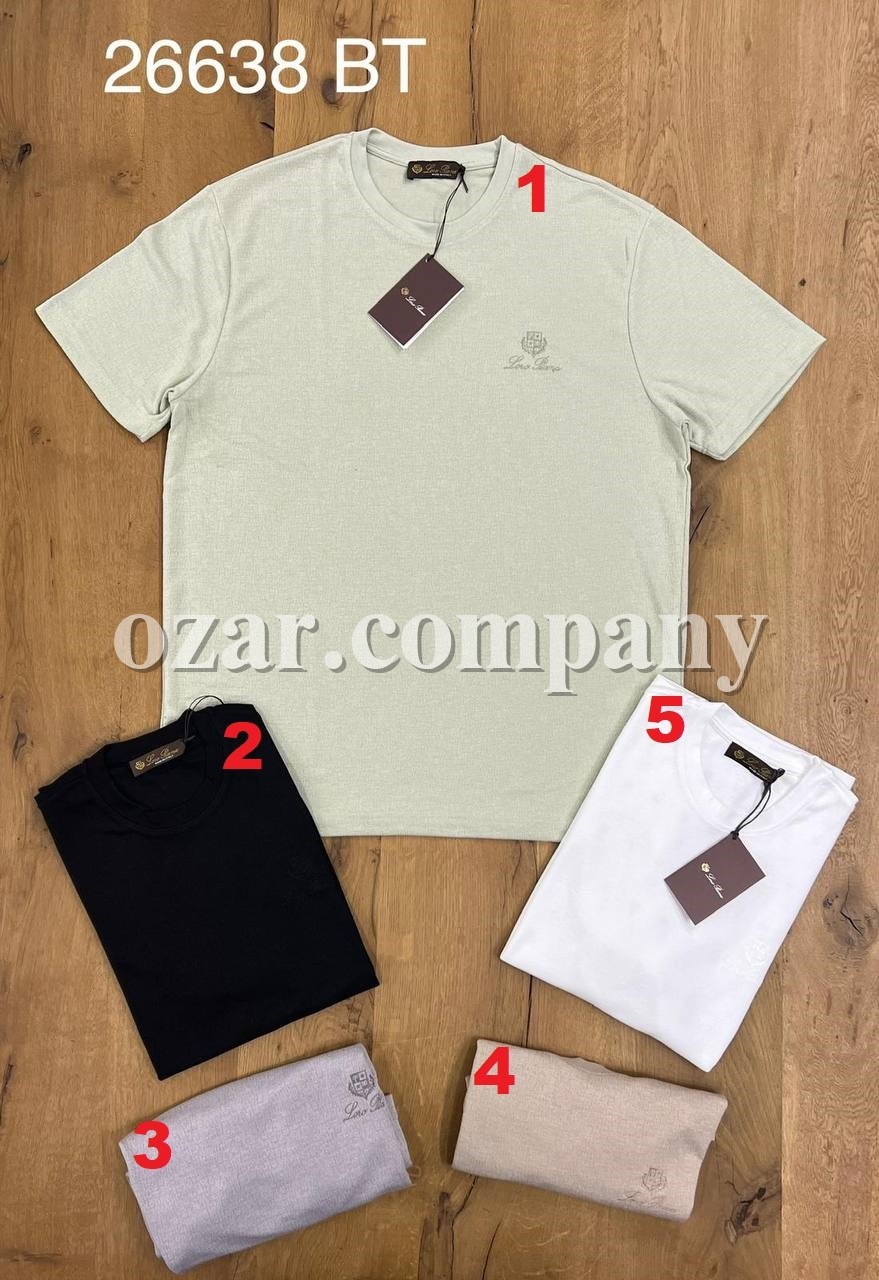 Мужская Футболка Loro Piana (Большие размеры)