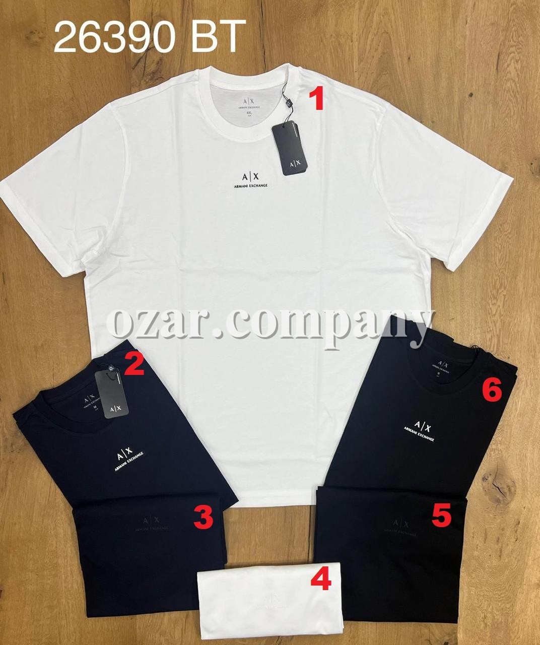 Мужская Футболка Armani Exchange (Большие размеры)