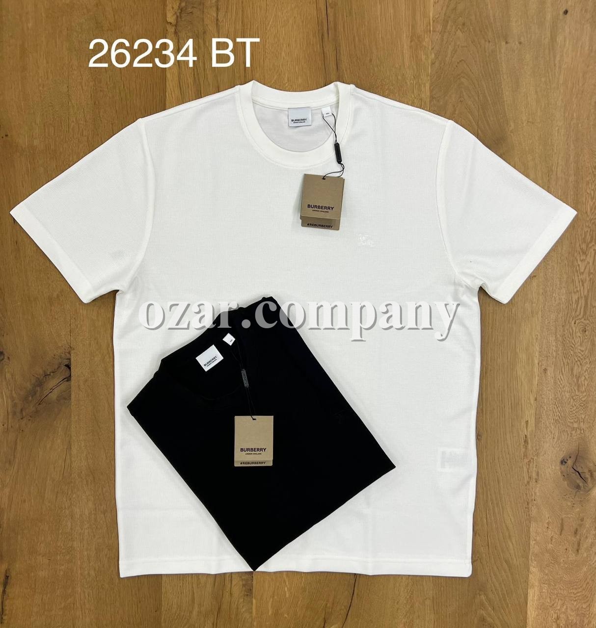 Мужская Футболка Burberry (Большие размеры)