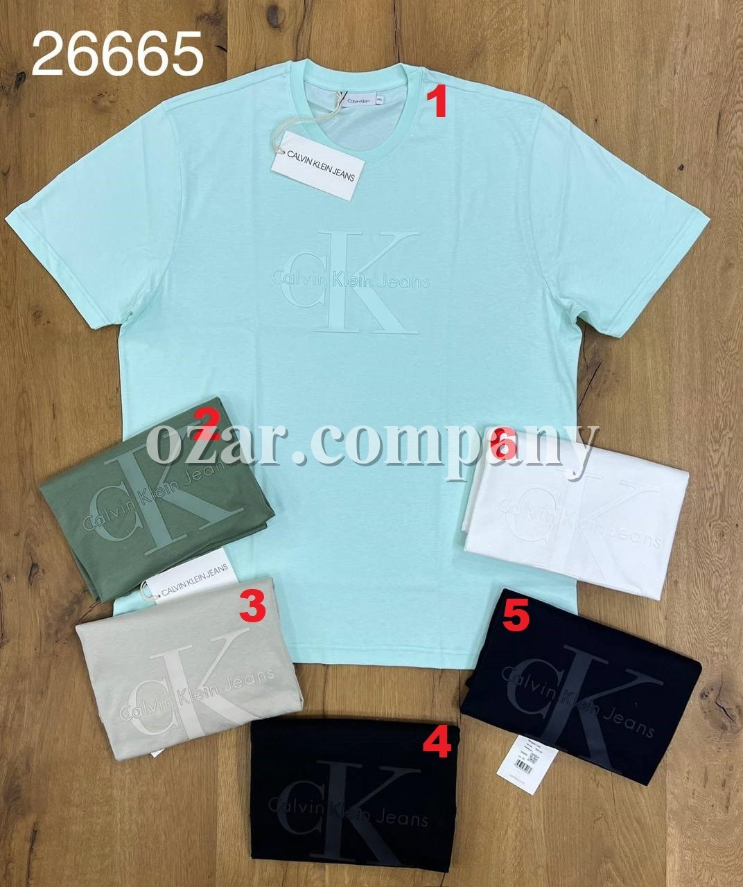 Мужская Футболка Calvin Klein (Большие размеры)