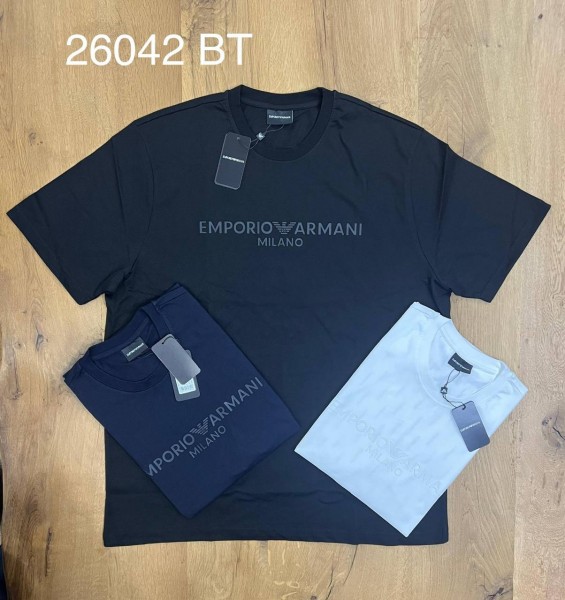 Мужская Футболка Emporio Armani (Большие размеры)