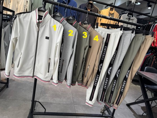 Мужской Спортивный Костюм Emporio Armani 