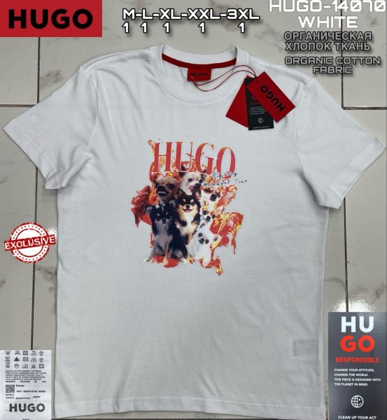 Мужская Футболка Hugo