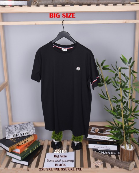Мужская Футболка Moncler (Большие размеры)