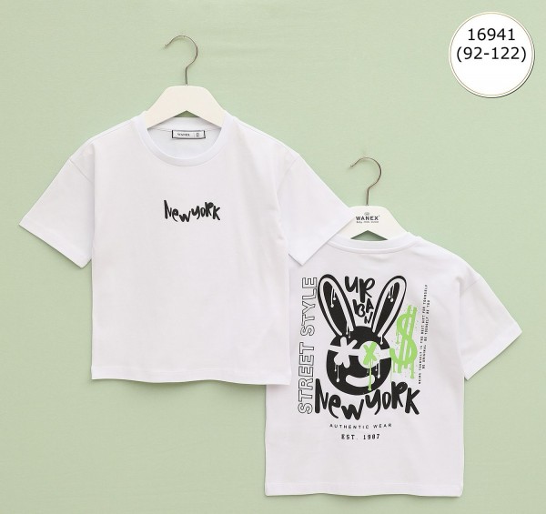 Футболка Для Мальчика Wanex (2-3-4-5-6-7лет) 