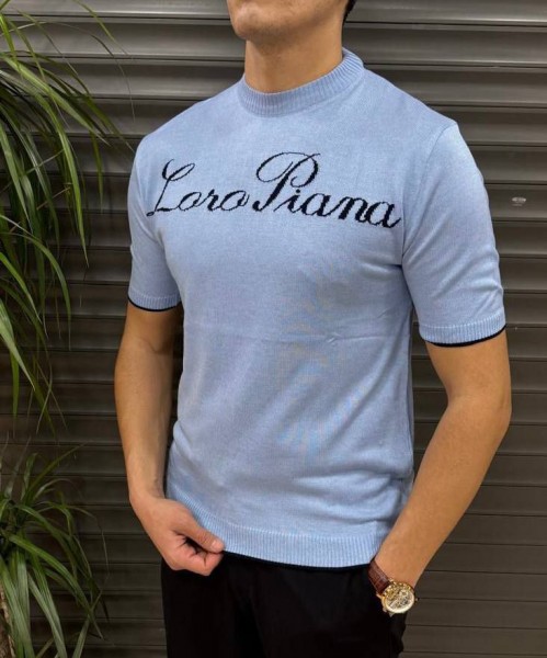 Мужская Футболка Loro Piana (Большие размеры)