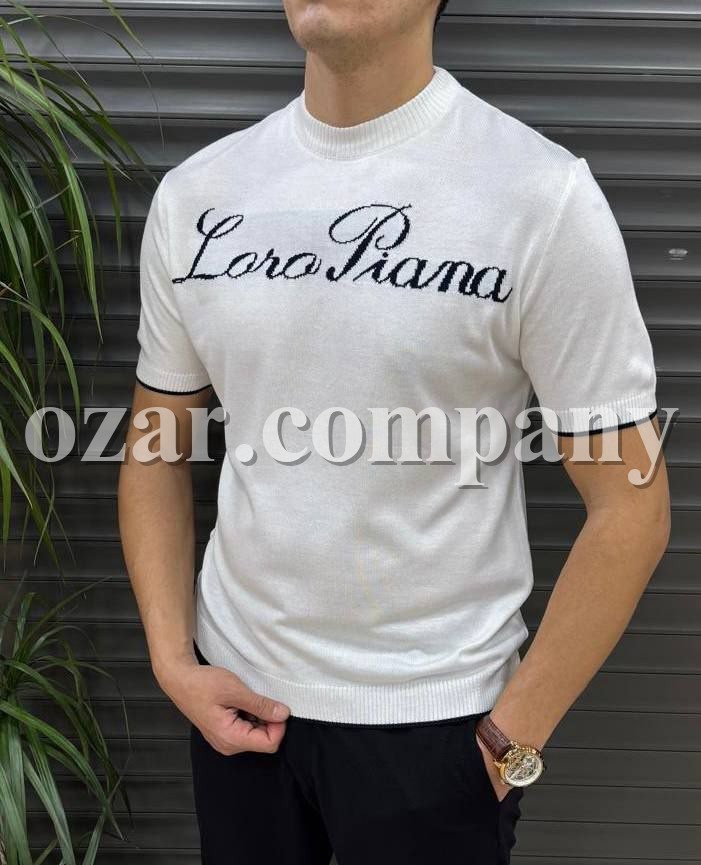 Мужская Футболка Loro Piana (Большие размеры)