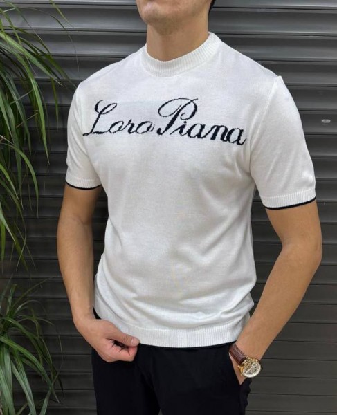 Мужская Футболка Loro Piana (Большие размеры)