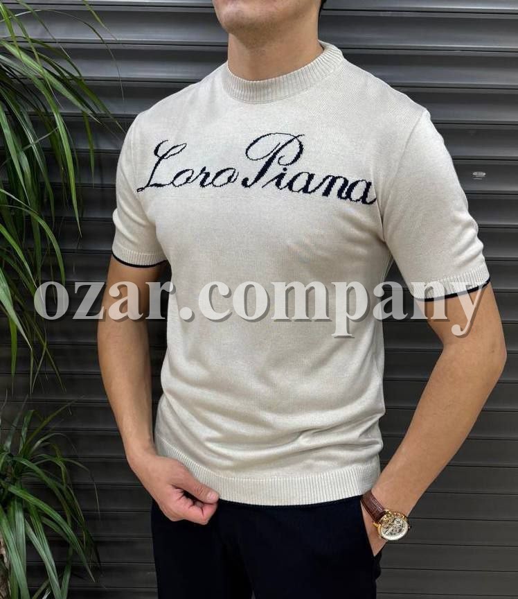 Мужская Футболка Loro Piana (Большие размеры)