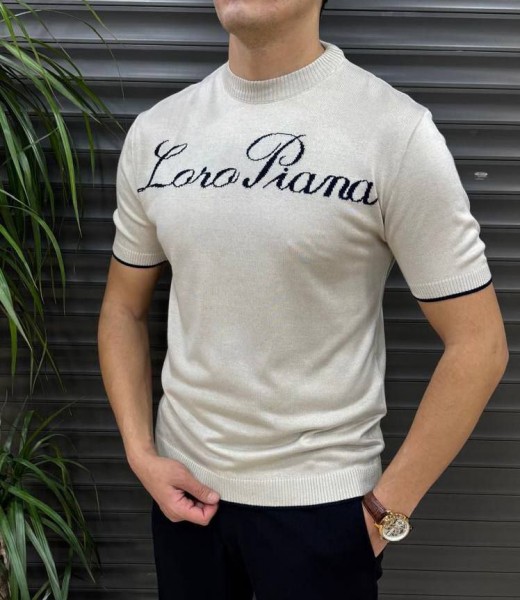 Мужская Футболка Loro Piana (Большие размеры)