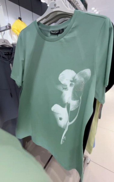Женская Футболка New Color (Большие размеры)
