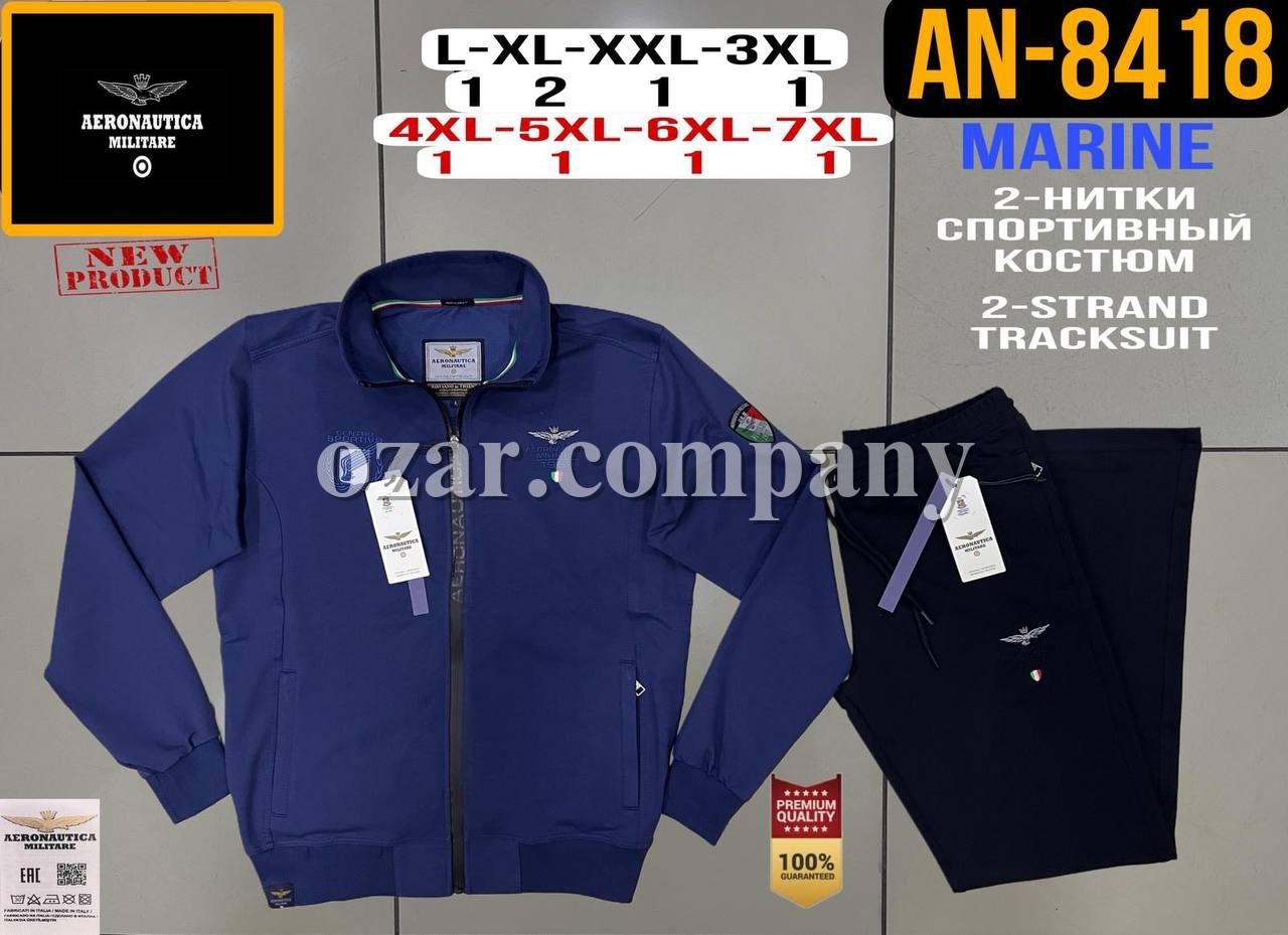 Мужской Спортивный Костюм Aeronautica Militare