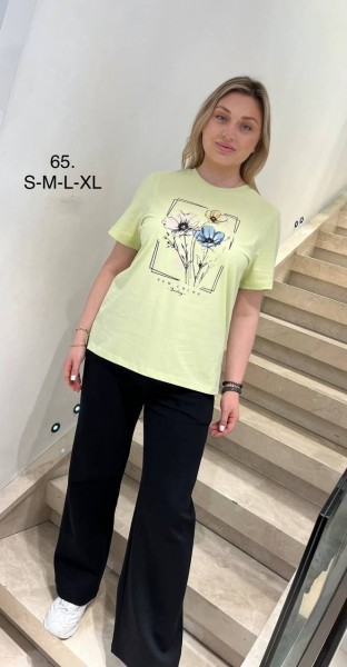 Женская Футболка New Color (Большие размеры)