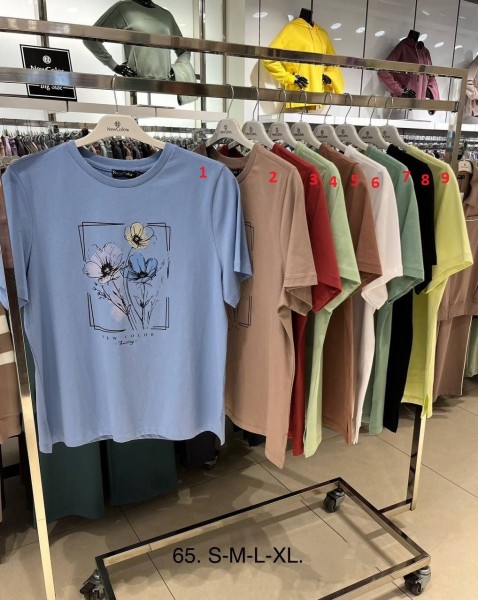 Женская Футболка New Color (Большие размеры)