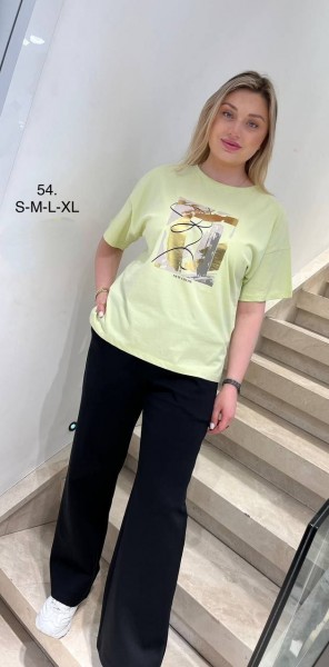 Женская Футболка New Color (Большие размеры)