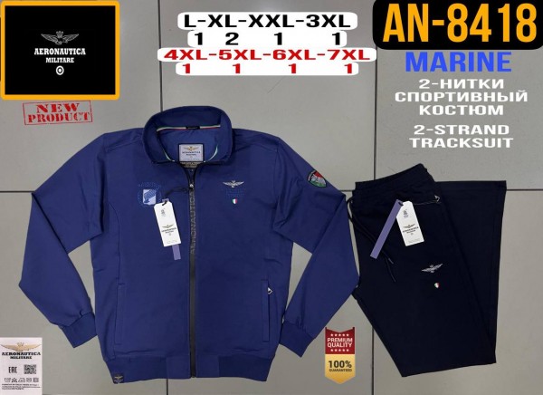 Мужской Спортивный Костюм Aeronautica Militare (Большие размеры)