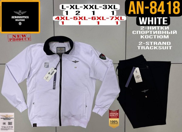 Мужской Спортивный Костюм Aeronautica Militare (Большие размеры)