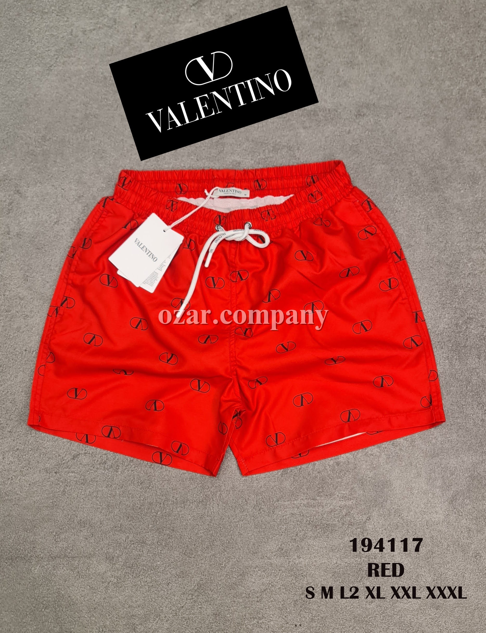 Мужские Пляжные Шорты Valentino