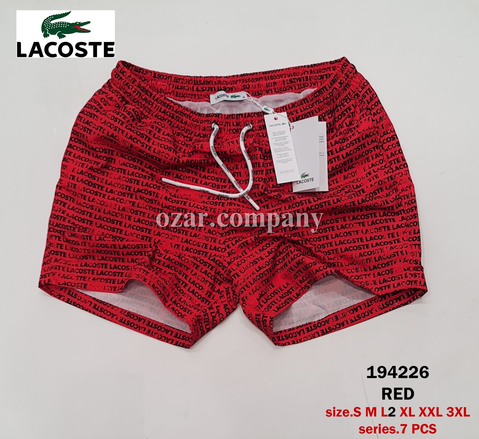 Мужские Пляжные Шорты Lacoste