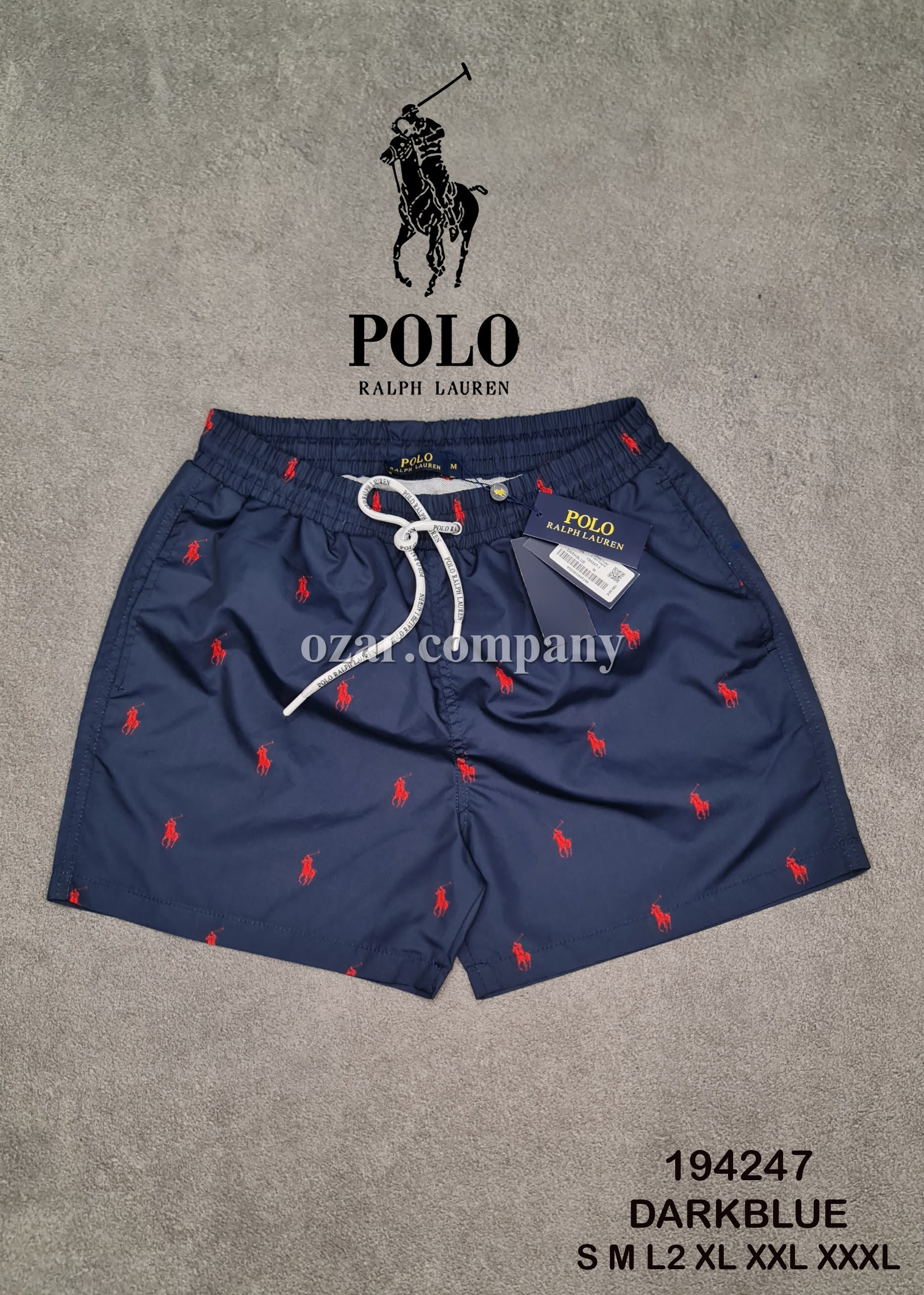 Мужские Пляжные Шорты Polo