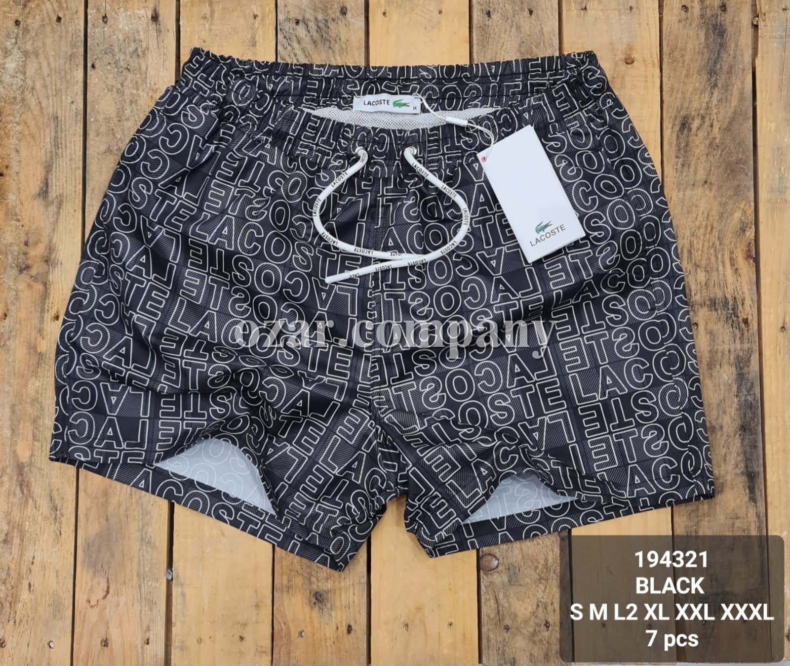 Мужские Пляжные Шорты Lacoste