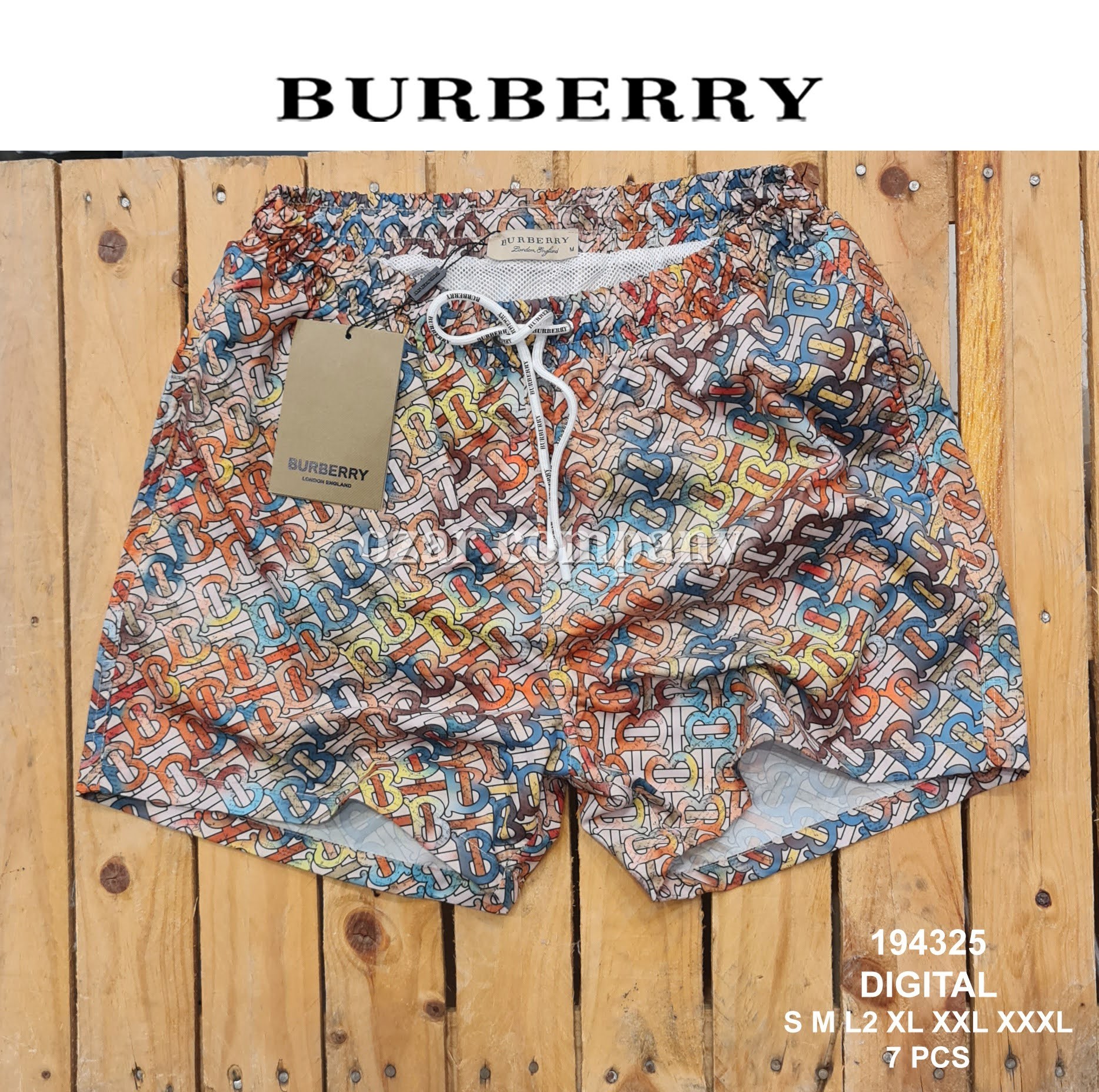 Мужские Пляжные Шорты Burberry