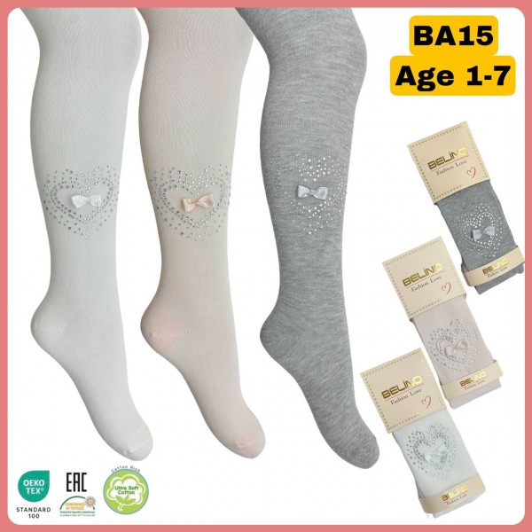 Колготы Для Девочки Belino (1-2/3-4/5-6/7-8лет)
