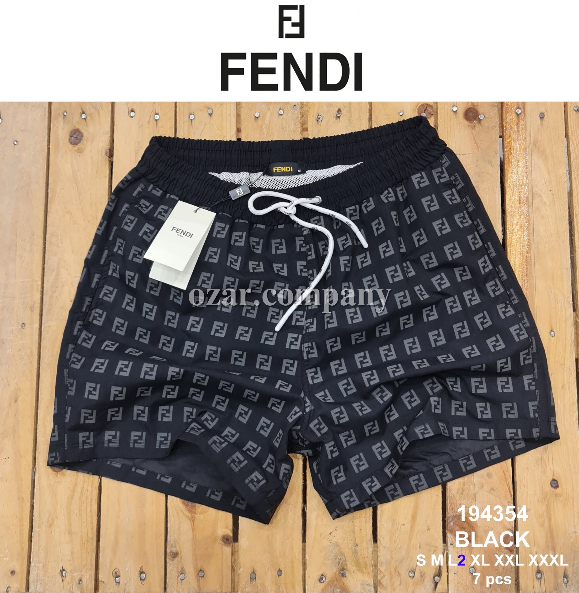 Мужские Пляжные Шорты Fendi
