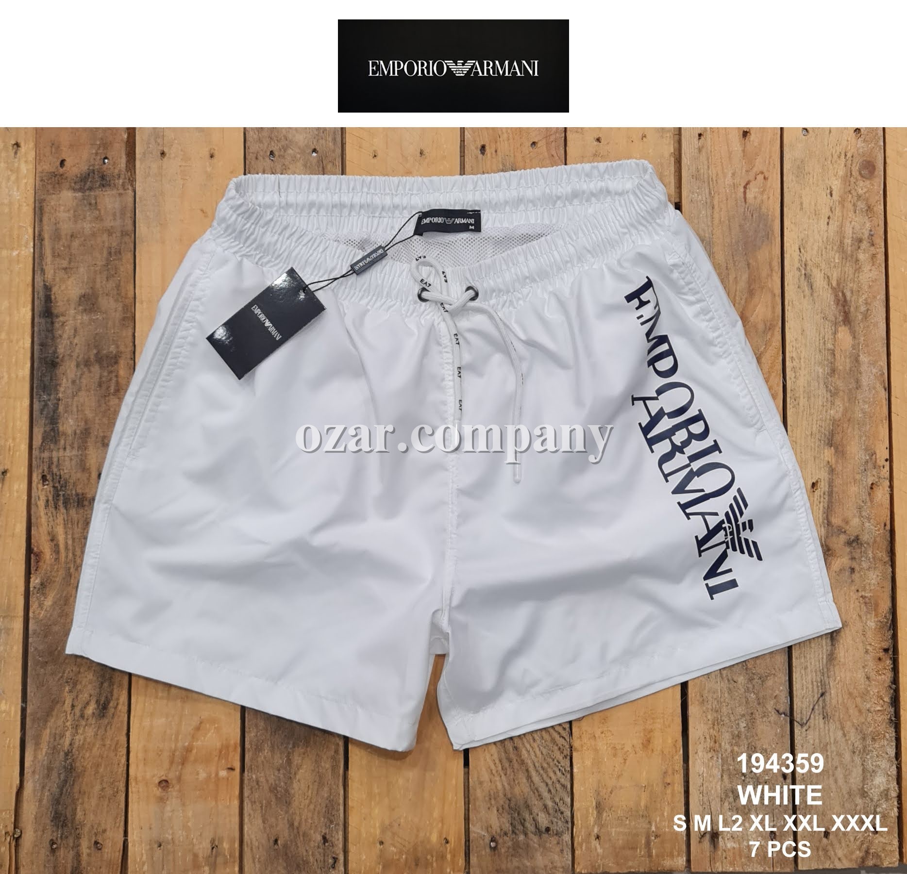 Мужские Пляжные Шорты Emporio Armani