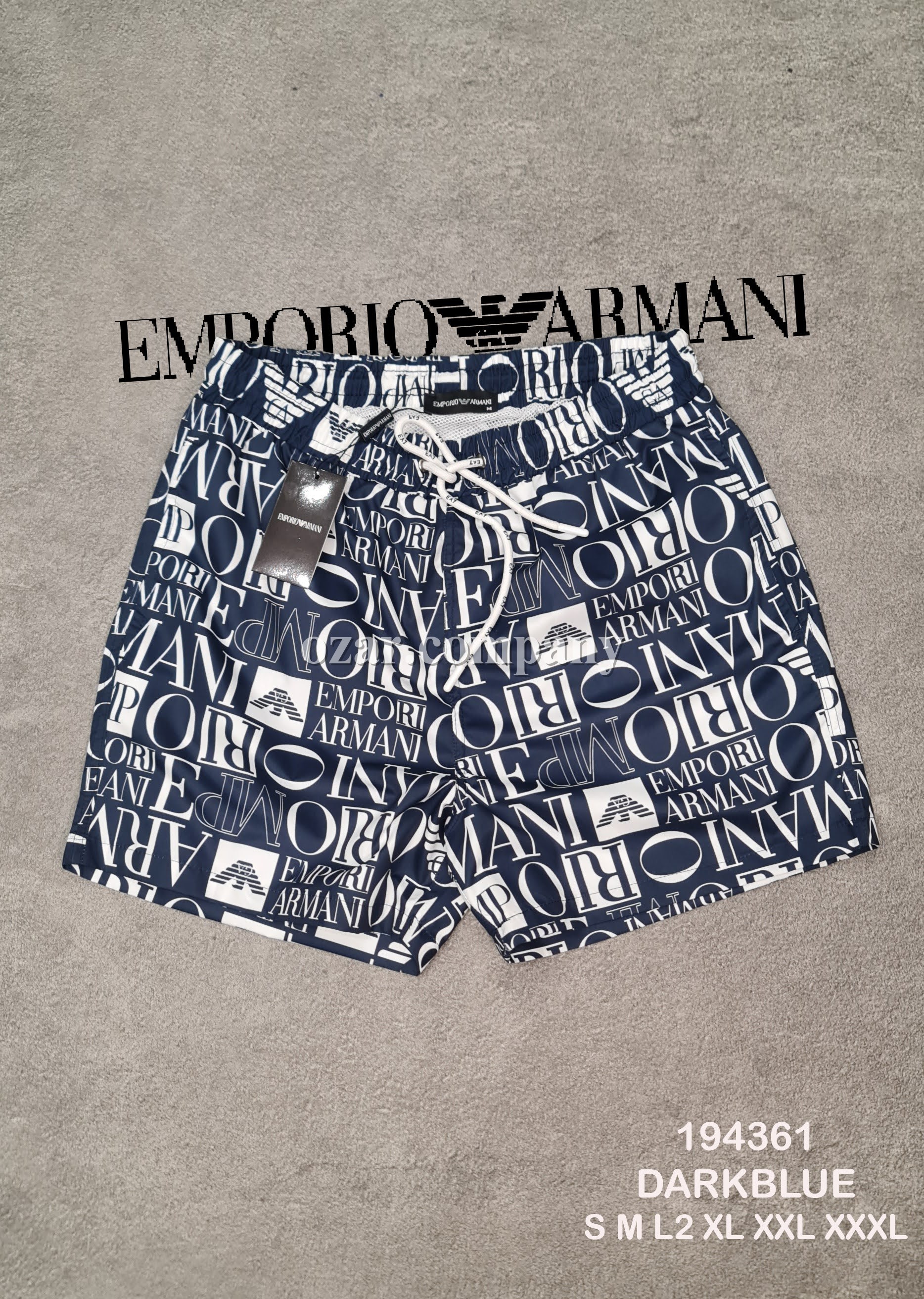 Мужские Пляжные Шорты Emporio Armani