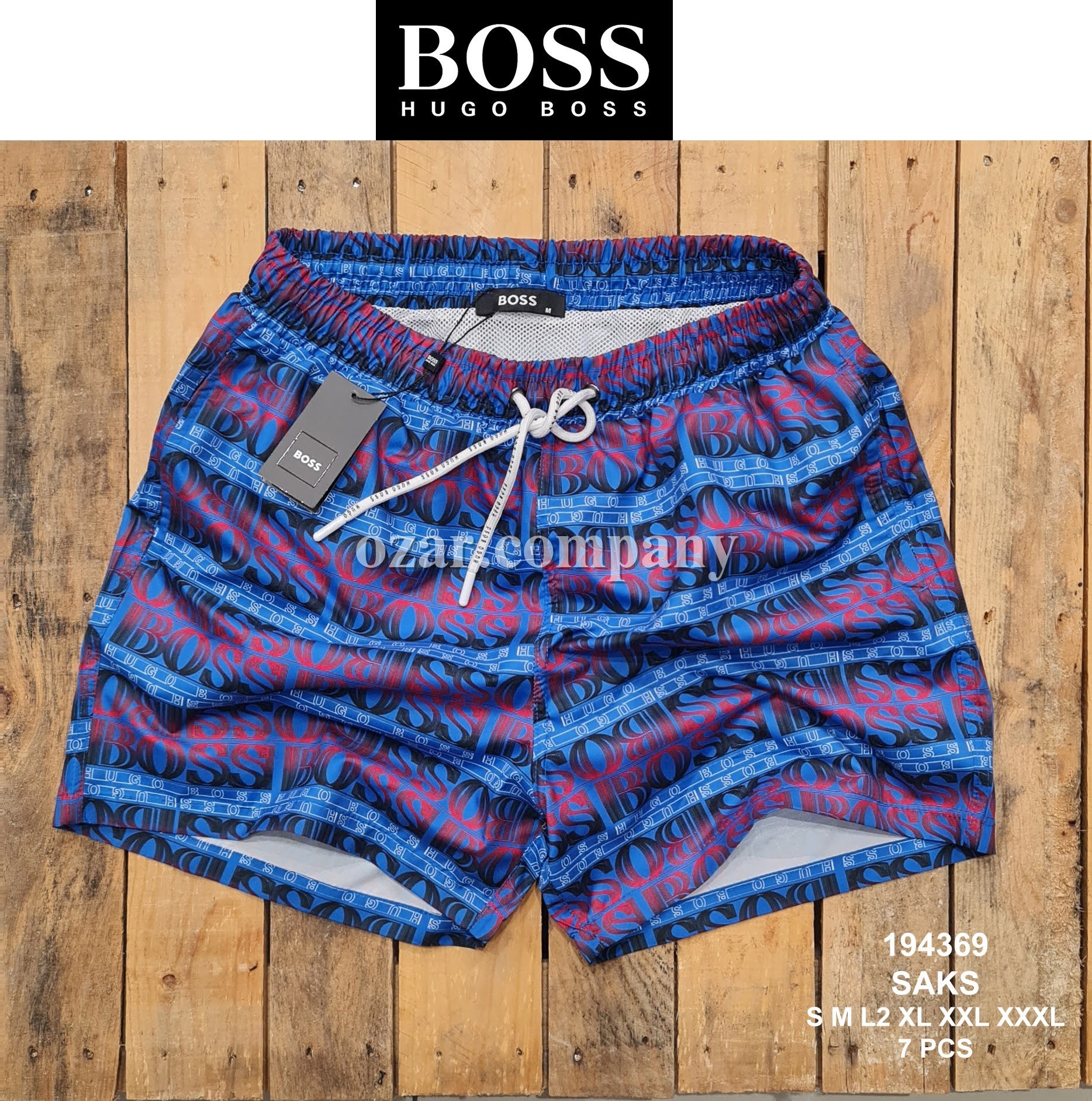 Мужские Пляжные Шорты Hugo Boss
